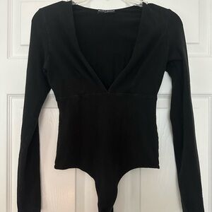Brandy Melville Black Bodysuit